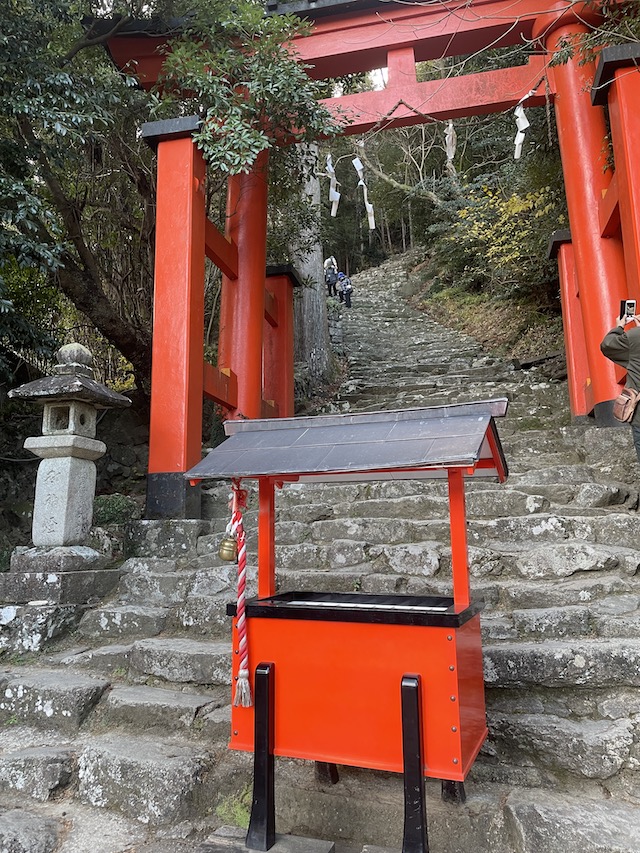 神倉神社 石段